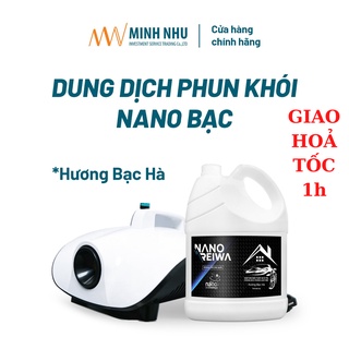 Can 5 lít phun khói diệt khuẩn, khử mùi ô tô, phòng karaoke, văn phòng làm việc Nano Reiwa  - Hương bạc hà