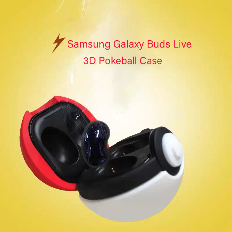 SAMSUNG Vỏ Đựng Bảo Vệ Hộp Sạc Tai Nghe Airpods Hình Bóng Pokemon 3d