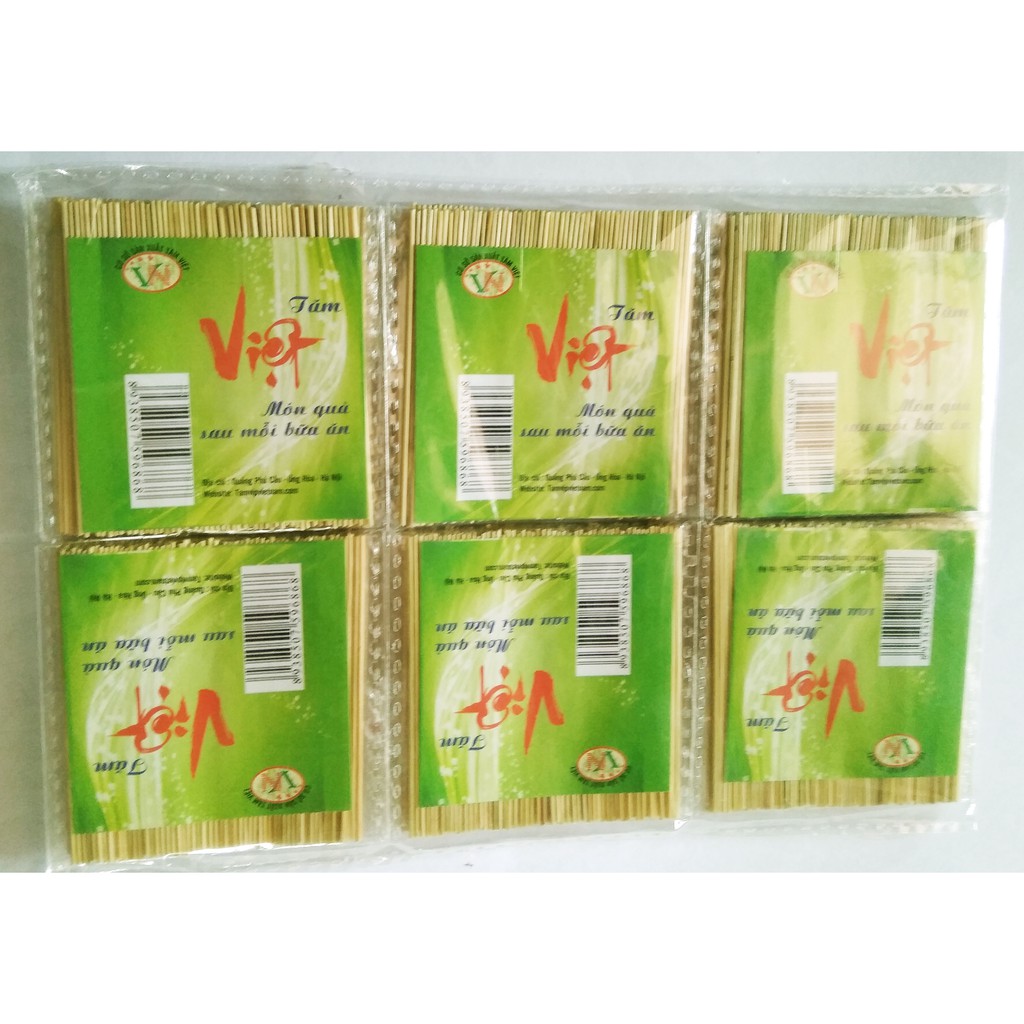 Tăm Tre Vip , Tăm Xỉa Răng, 100% Cật Tre Tự Nhiên