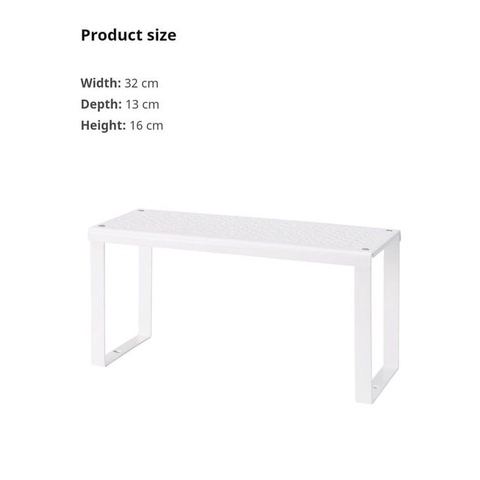 Kệ để lọ gia vị Ikea Variera loại vừa