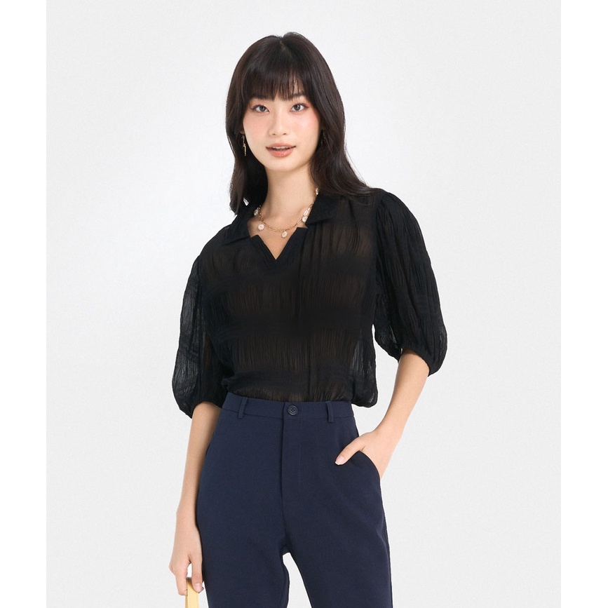 Quần tây thời trang nữ HNOSS kiểu ống loe HNQDA017