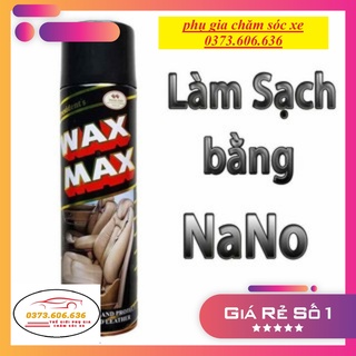Chai Xịt Đánh Bóng Nội Thất Ghế Da Túi Sách - Đánh Bóng Ô Tô Xe Máy - Bình Xịt Đánh Bóng Và Làm Sạch Wax Max thái lan