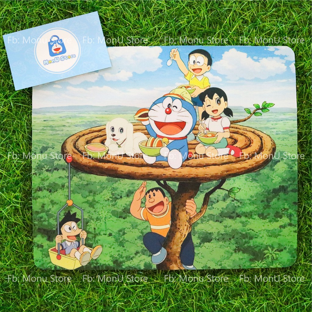 Miếng lót chuột hình DORAEMON DOREMON dễ thương cute