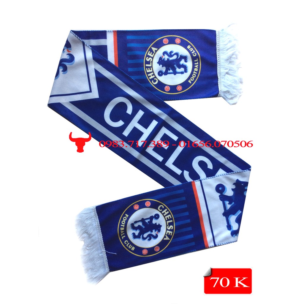 Khăn cổ nỉ - các câu lạc bộ bóng đá Manchester, Arsenal, Chelsea, Barca, Real, Liverpool - Trâu shop