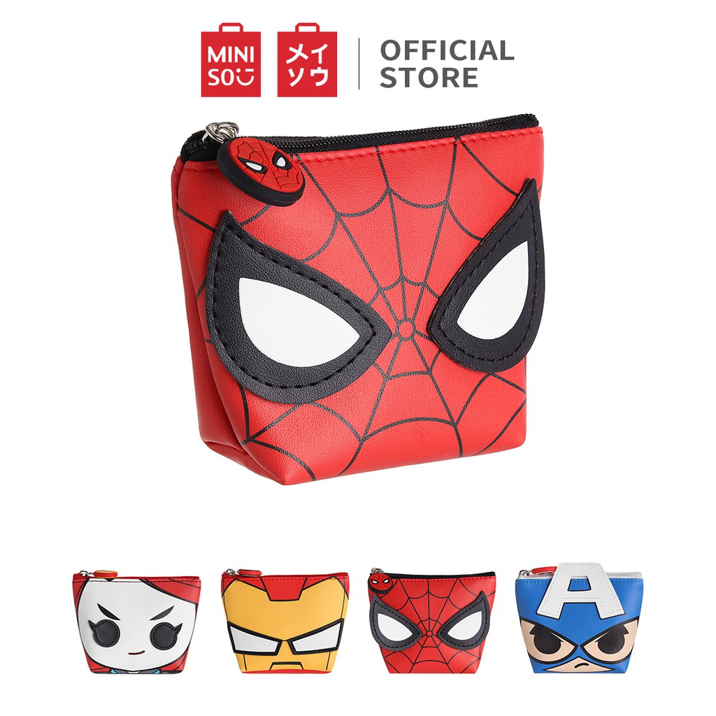 Ví đựng tiền Miniso in hình Marvel (Nhiều màu) - Hàng chính hãng