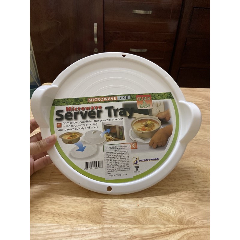 Nắp nhựa đậy thức ăn hâm trong lò vi sóng