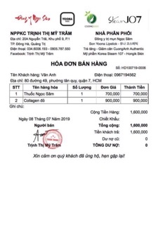 Mặt nạ đông y ngọc sâm