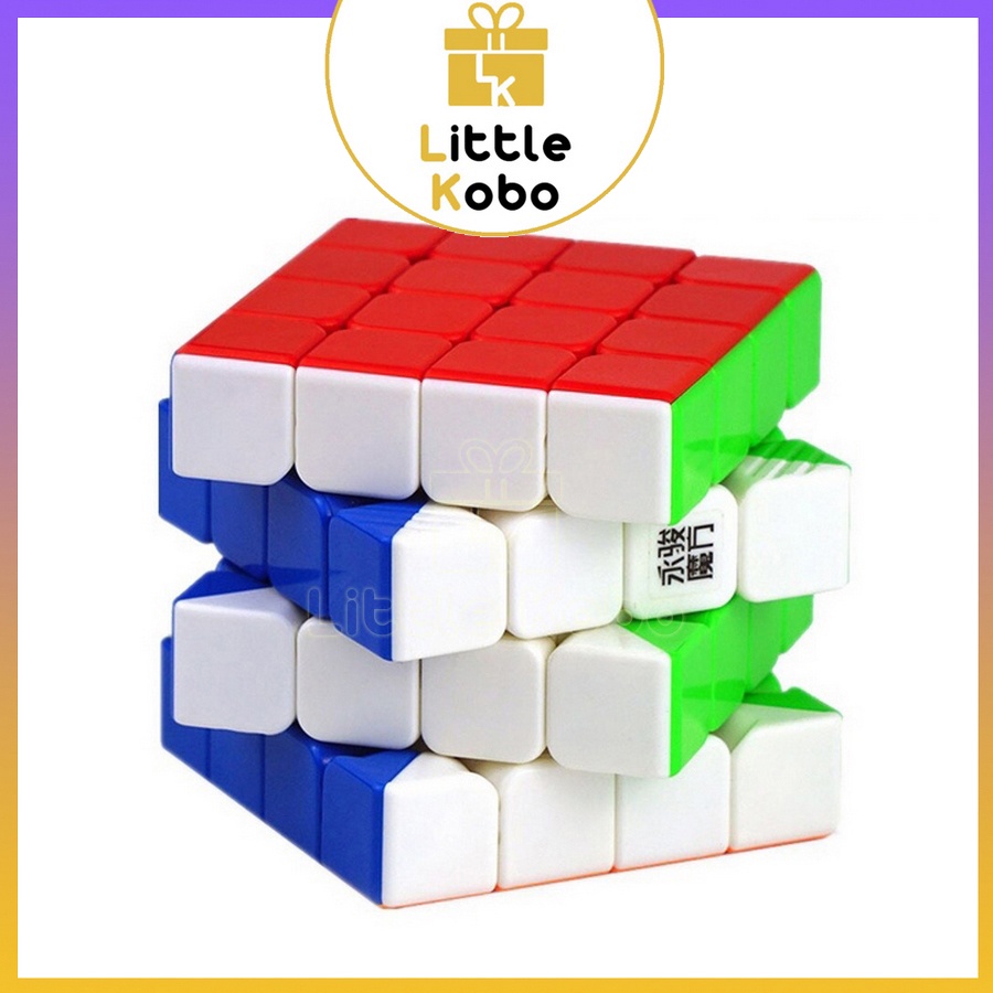 Rubik 4x4 Nam Châm YongJun YuSu V2 M Stickerless YJ V2M Rubic 4 Tầng Đồ Chơi Trí Tuệ