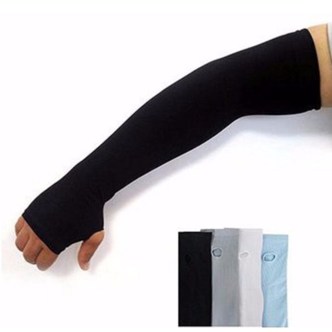 Găng tay chống nắng chơi thể thao ngoài trời, đi xe máy co giãn, dành cho nam nữ