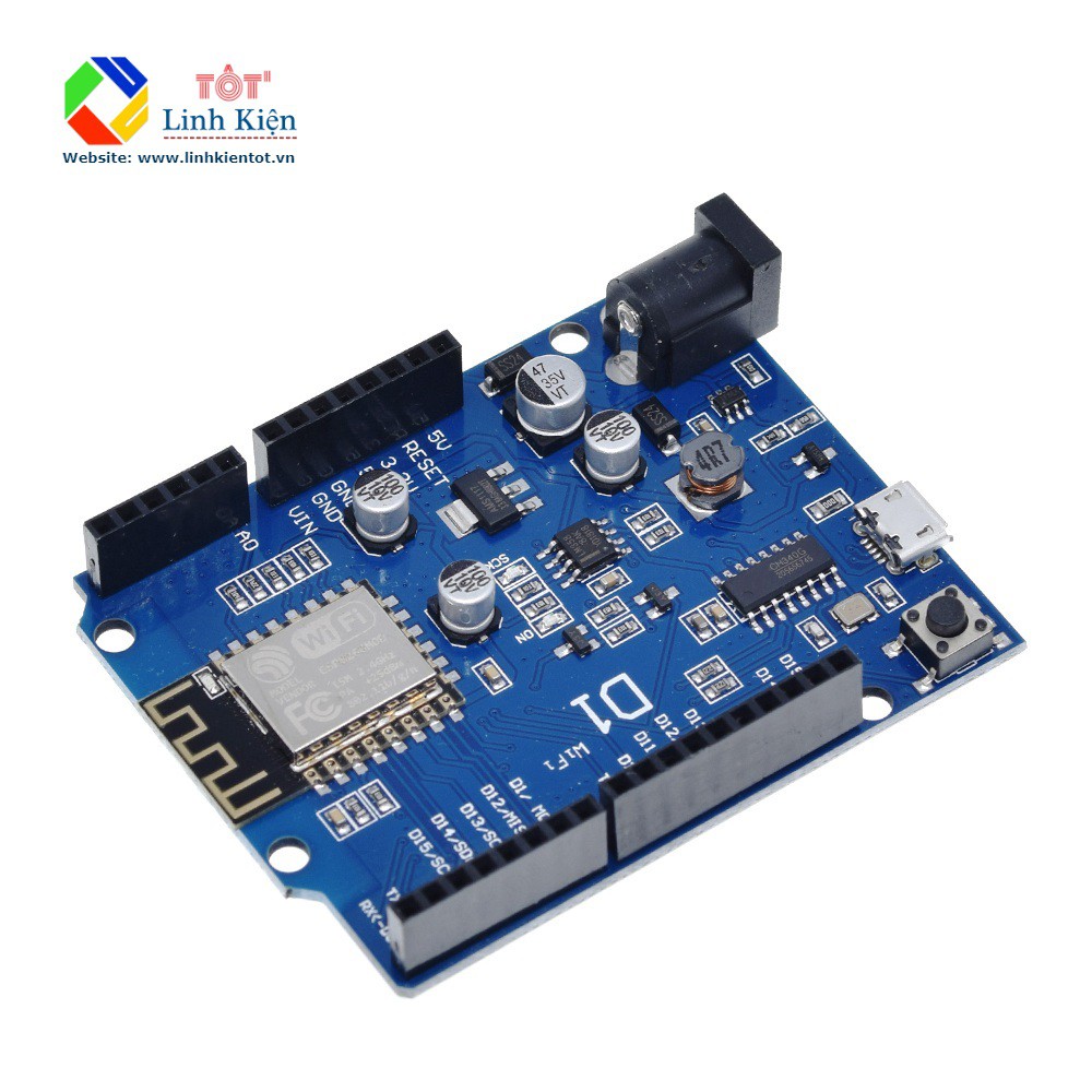 Board Mở Rộng WIFI ESP8266 D1 - Shield Arduino