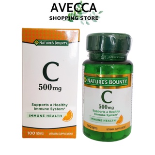 TPCN Viên Uống Vitamin C Giúp Tăng Cường Sức Đề Kháng, Đẹp Da Nature's Bounty Vitamin C 500mg 100 Viên