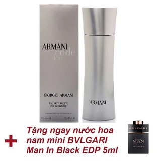 Nước hoa nam Giorgio Armani Armani Code Ice Eau de Toilette Pour Homme 75 ml