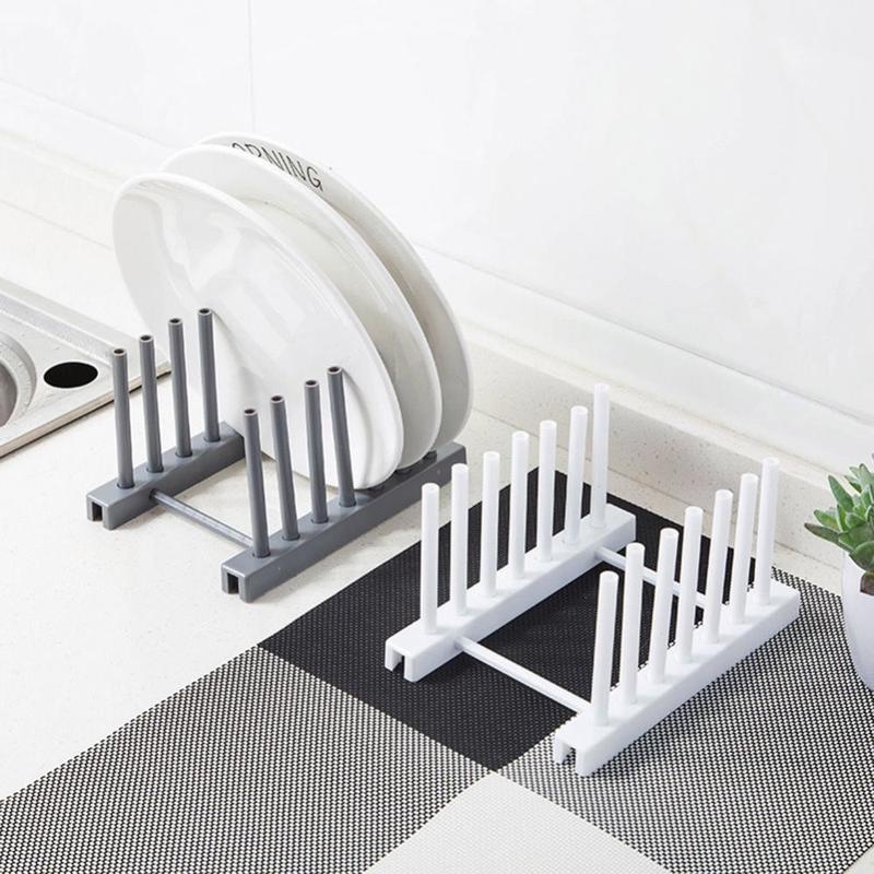 Giá Đỡ Nắp Nồi Và Chén Dĩa Tiện Dụng Cho Nhà Bếp