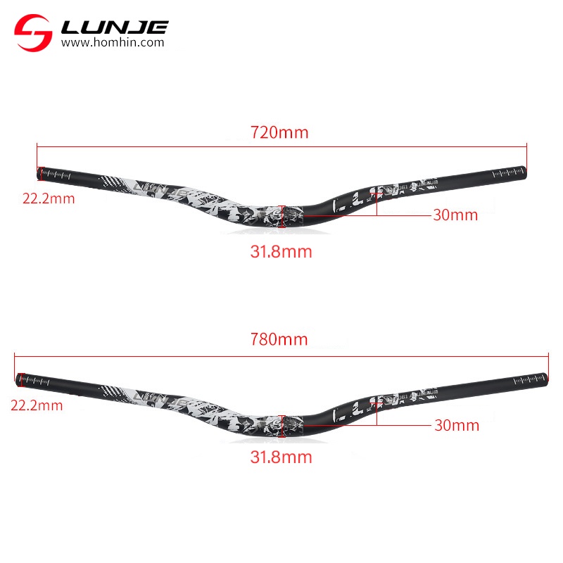 Tay Cầm Cho Xe Đạp MTB 31.8x720MM/780MM