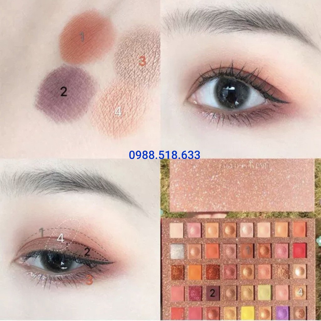 Phấn Mắt Nội Địa Trung Dikalu 40 Ô Soft Eye Shadow