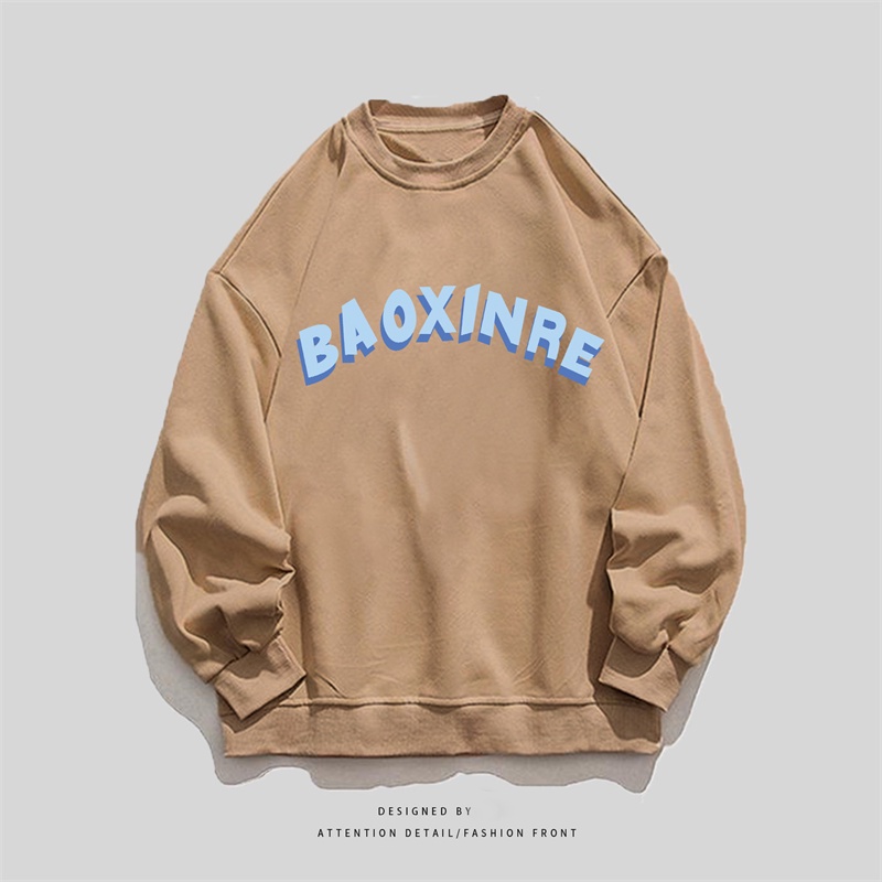 NRVP Áo Thun Nữ Dài Tay Dáng Rộng In Hình Phong Cách Hàn Quốc Mới