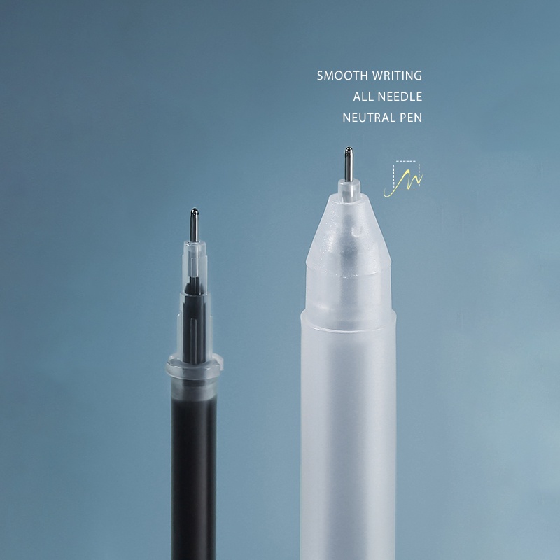 Bút Mực Nước Màu Đen Nhám Sợi Carbon Dành Cho Học Sinh / Văn Phòng