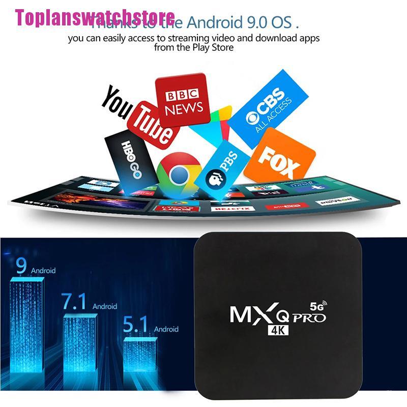 ANDROID Đầu Tv Box Thông Minh Mxq Pro 5g Wifi Smart Tv 1gb 8gb Và Phụ Kiện