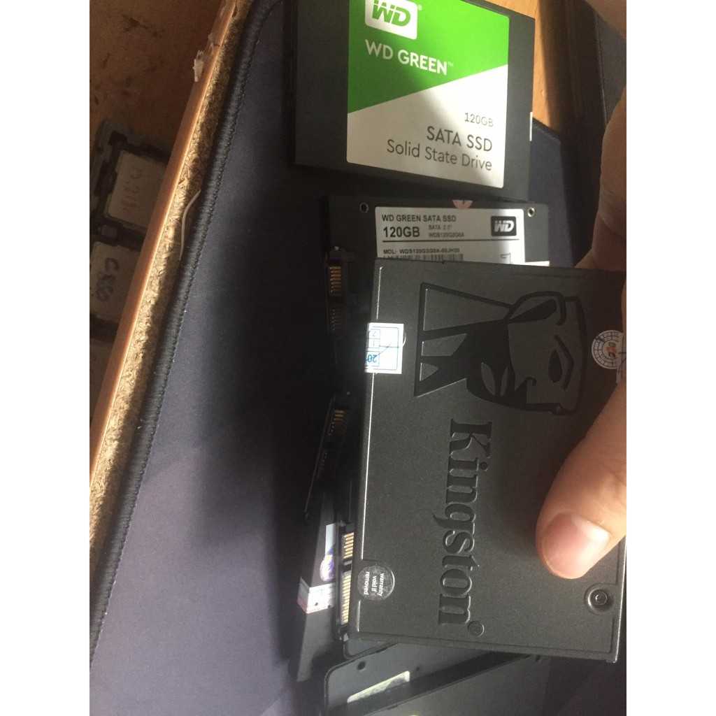 Ssd 120g cũ các loại
