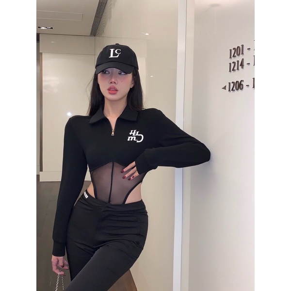 [SẴN] Bodysuit Lưới Dài Tay Phong Cách Quyến Rũ Cá Tính | BigBuy360 - bigbuy360.vn