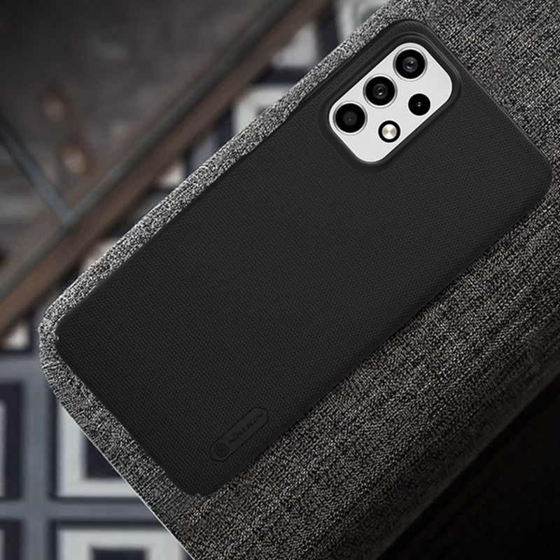 Ốp Lưng Nhựa Cứng Chống Sốc Màu Trơn Thanh Lịch Cho A23 4G