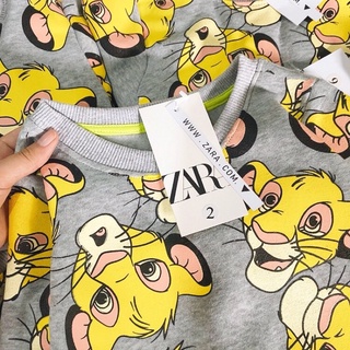 Set bộ nỉ bông Simba cho bé