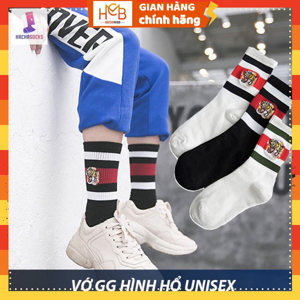 Vớ Hổ GG Cổ Cao Unisex