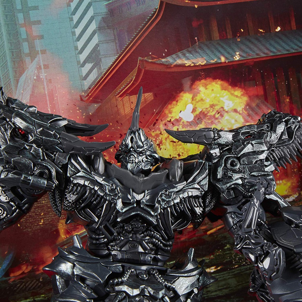 ĐỒ CHƠI CHÍNH HÃNG - ROBOT BIẾN HÌNH TRANSFORMERS KỶ NGUYÊN HỦY DIỆT - MÔ HÌNH GRIMLOCK CỠ LỚN.