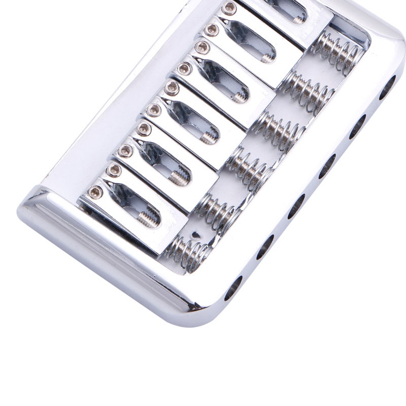 Cầu Đàn 6 Dây Bằng Chrome Mary Cứng Cáp Chuyên Dụng Cho Guitar Điện