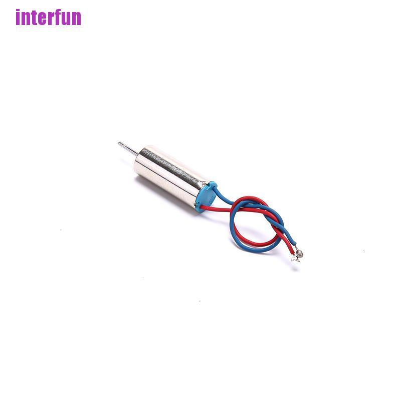 [Interfun1] 615 Coreless Motor Mini Rc Quadcopter Spare Parts Cw Ccw Motor Electric Motor [Fun]