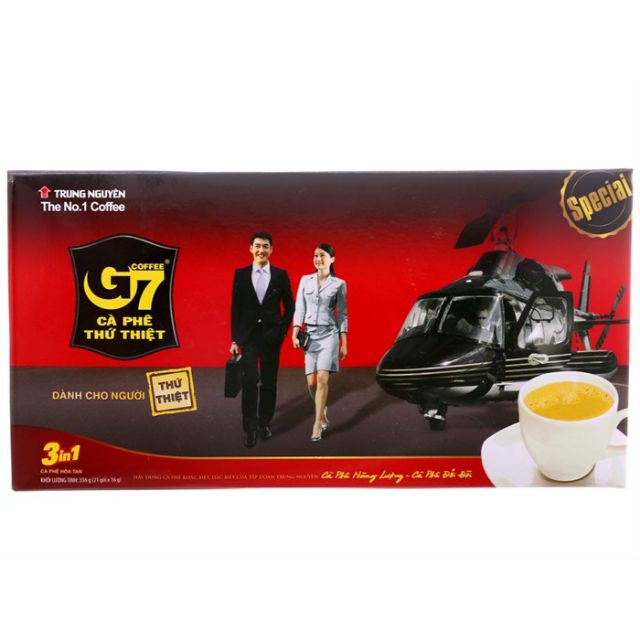 Cà phê sữa G7 hộp 21 gói 336g