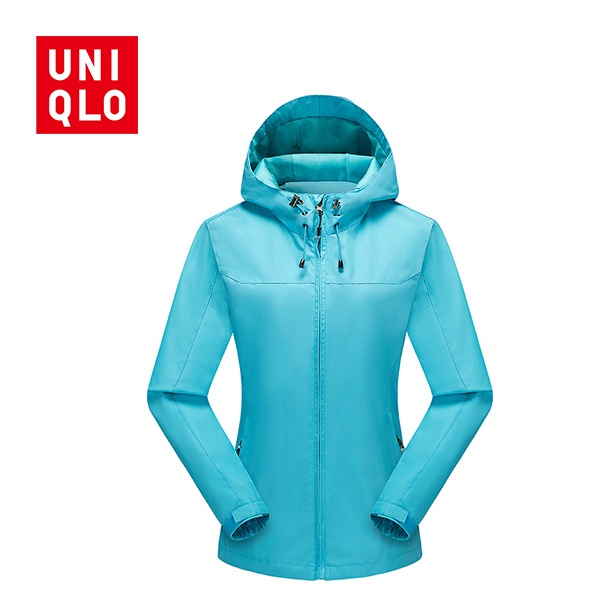 Uniqlo Áo Khoác Đi Mưa Chống Thấm Nước Có Mũ Trùm Thoáng Khí Dành Cho Nam Và Nữ