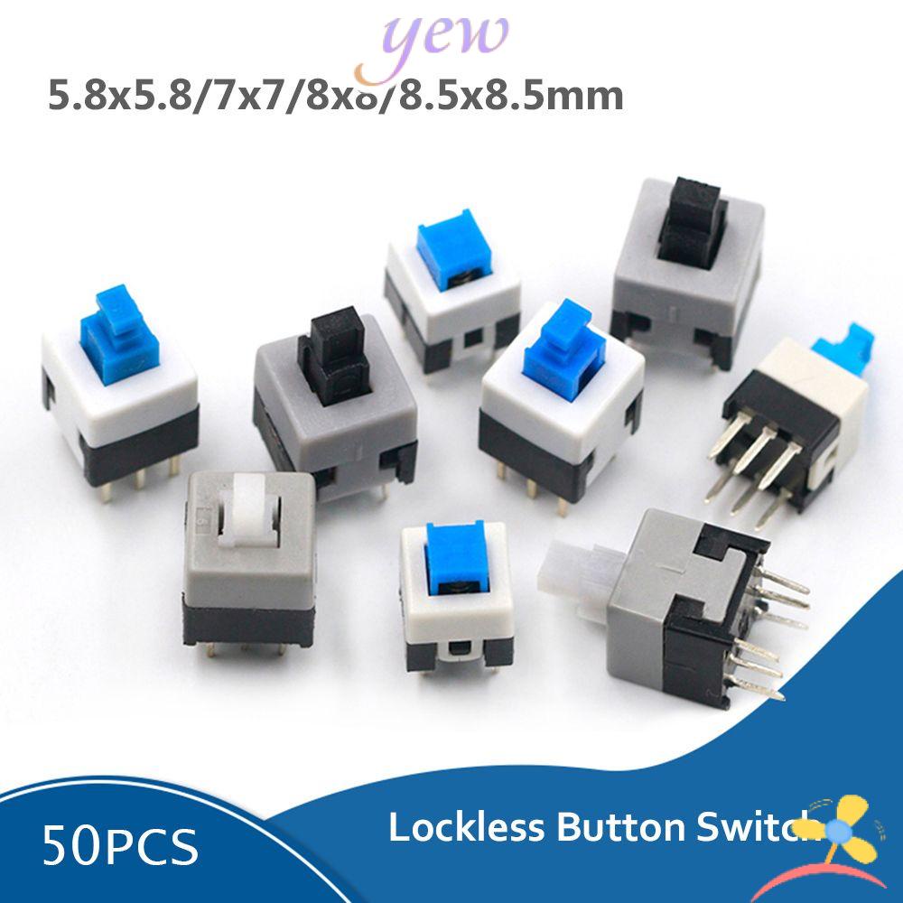 Set 50 Công Tắc Nút Nhấn 6 Chấu Mạnh An Toàn Tiện Dụng