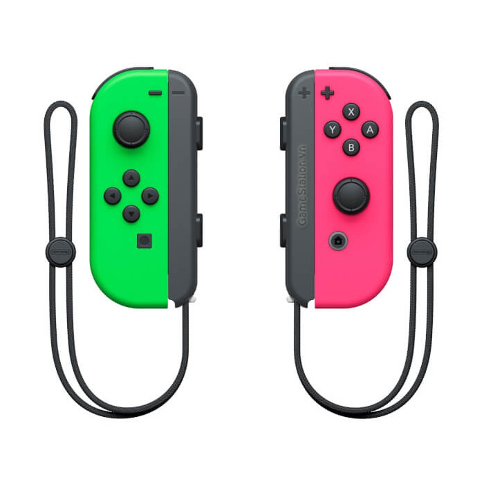 Tay cầm Nintendo Switch Joy‑Con Neon Pink/ Neon Green Hàng Nhập Khẩu