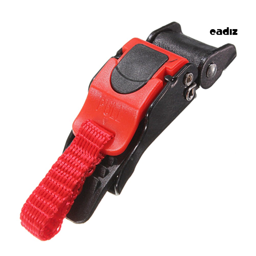 Bộ 3 khóa dây nón bảo hiểm chất liệu nhựa chuyên dụng cho xe mô tô