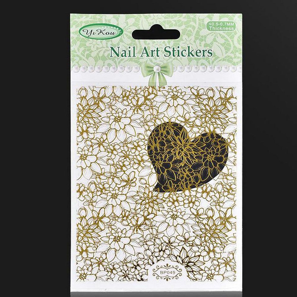 Tờ Sticker dán móng tay nghệ thuật DIY OCEANMAP