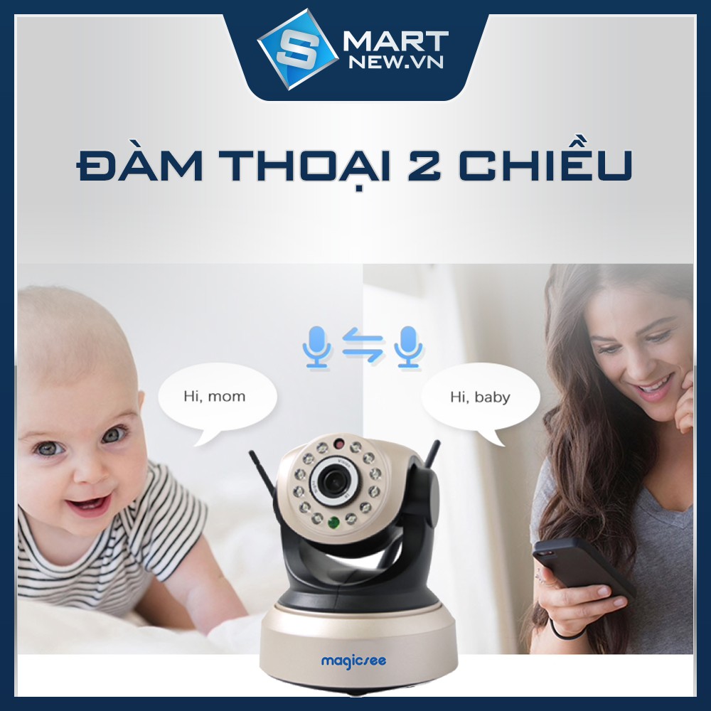 Camera IP Wifi Không dây Magicsee S8003 Plus Full HD1080 Camera giám sát 24/24