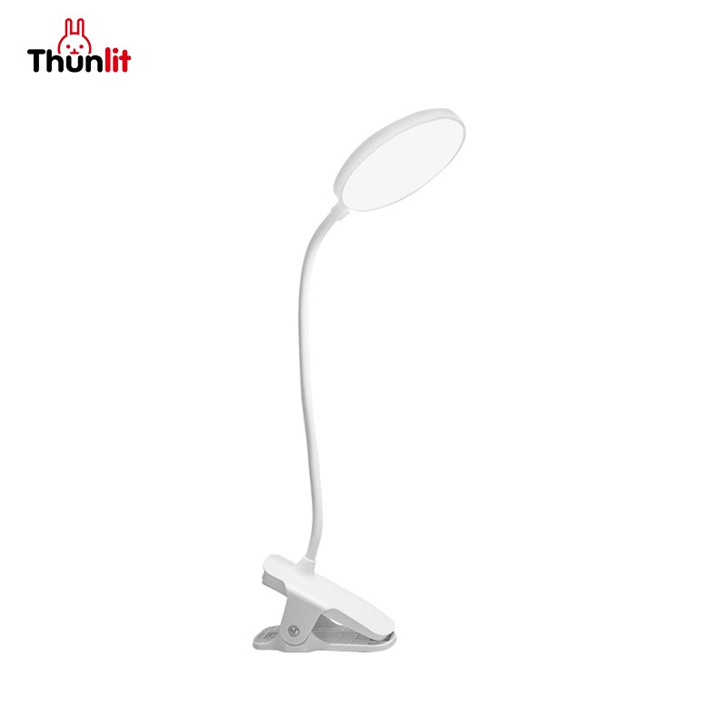 Đèn pin Thunlit USB 2500mAh có thể sạc lại kèm kẹp với 3 chế độ điều chỉnh ánh sáng