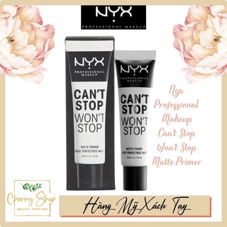 [Auth] Kem Lót Lì Mịn Nyx Professional Makeup Can’t Stop Won’t Stop Matte Primer (25ml)