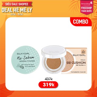 Phấn Phủ Khoáng Kiềm Dầu Silkygirl No-Sebum Mineral Powder 5g
