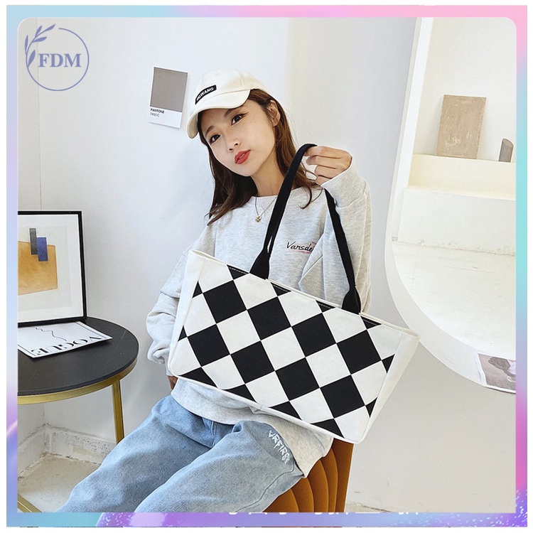 Túi Xách Canvas Cỡ Lớn Màu Sắc Thời Trang Dành Cho IPad A4 2022