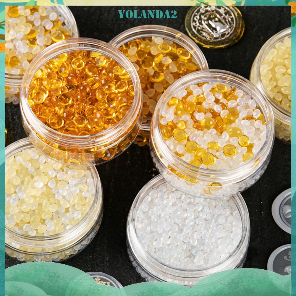 Hộp sáp niêm phong tròn 50g cho bìa thư làm bưu thiếp thủ công DIY