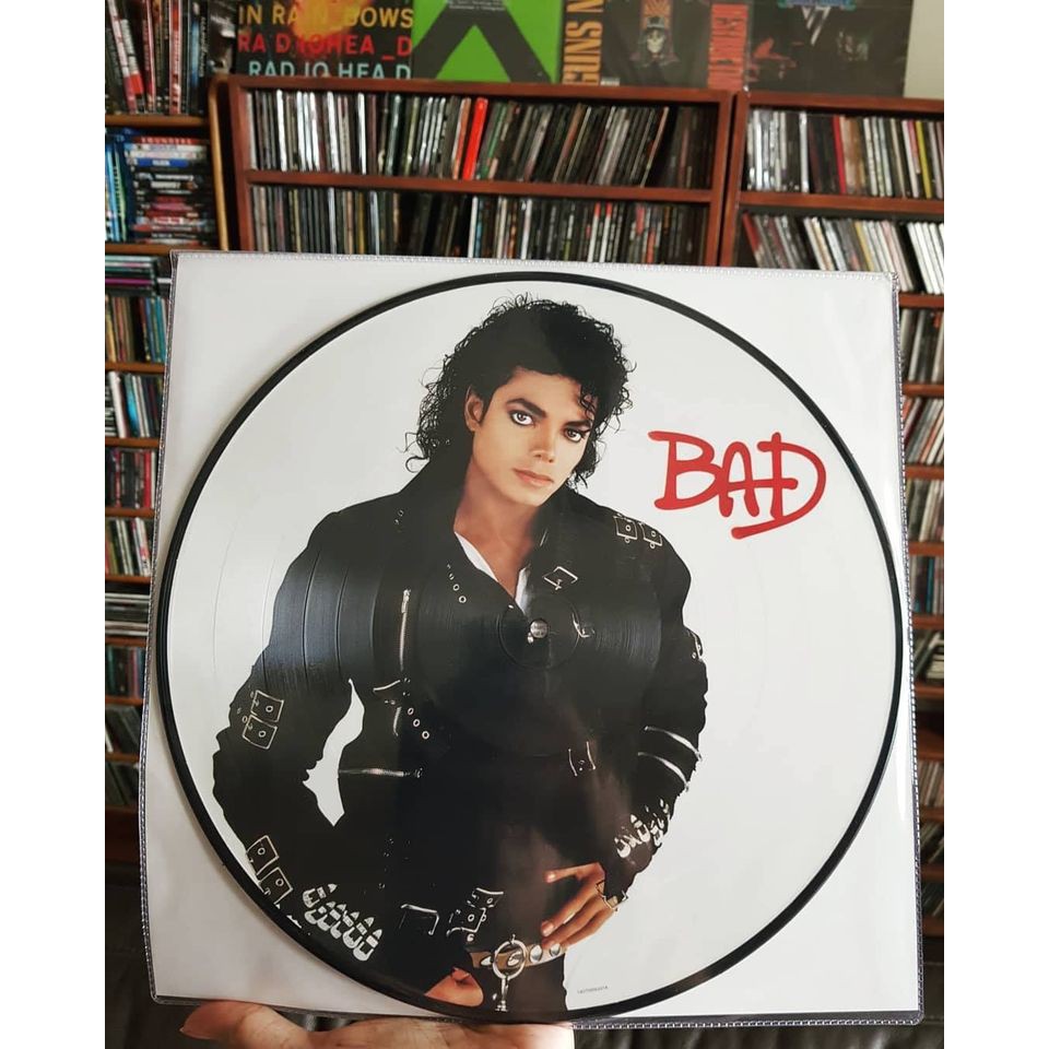 Michael Jackson ‎– Bad  vinyl LP đĩa than in hình