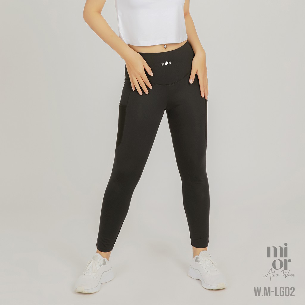 [Ảnh thật] Quần Mesh Legging Nữ Thời Trang Thể Thao Mior Activewear