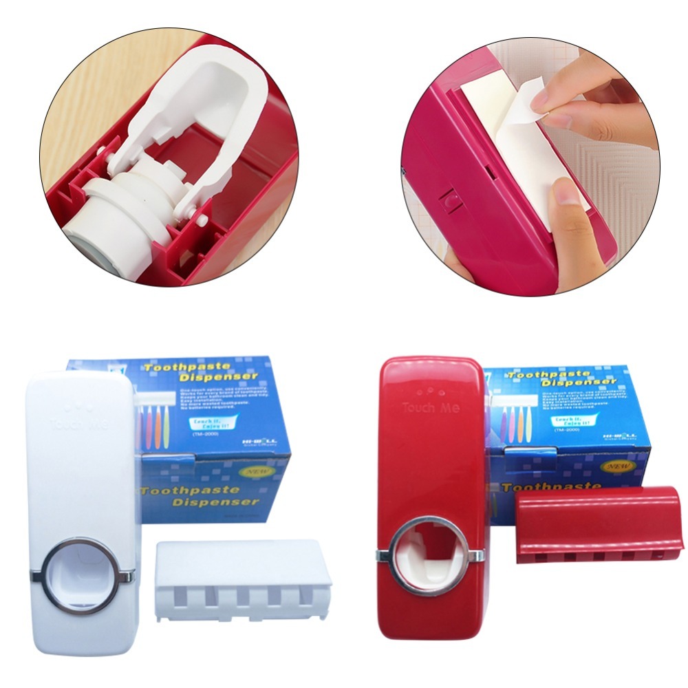 Dụng cụ lấy kem đánh răng tự động