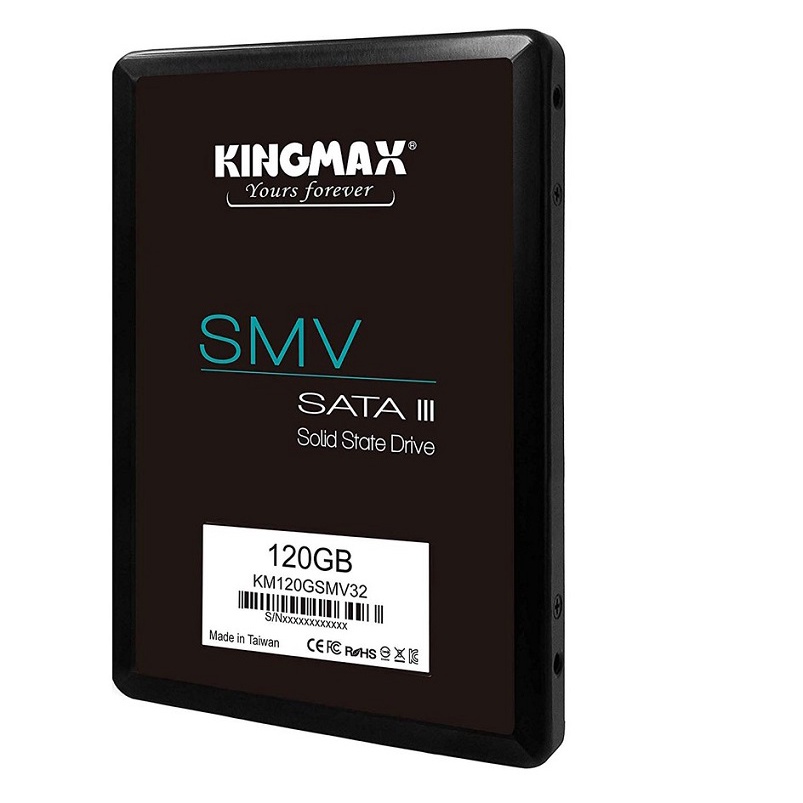 Ổ cứng SSD Kingmax SMV32 120GB 2.5 inch SATA3 Đọc 500MB/s - Ghi 350MB/s