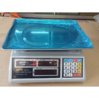 Mua 01 Cân điện tử tính tiền 30kg tặng 01 cân treo mini- Cân tính tiền hải sản, rau quả, thịt ở chợ và siêu thị