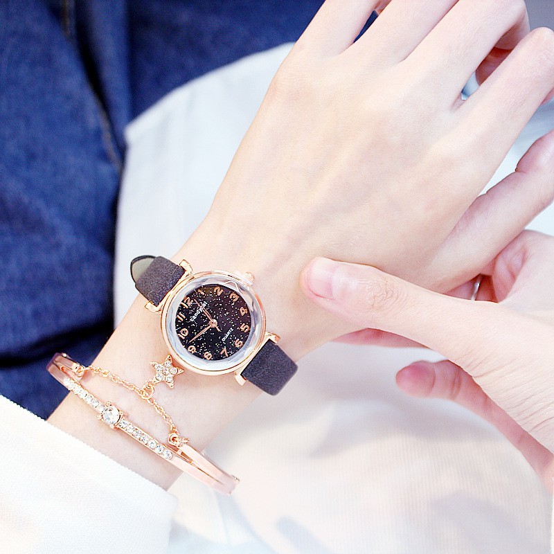 Đồng hồ nữ thời trang Cadycat C010 dây da mềm, mặt tròn số nhỏ xinh,xắn, phù hợp bạn tay nhỏ | BigBuy360 - bigbuy360.vn