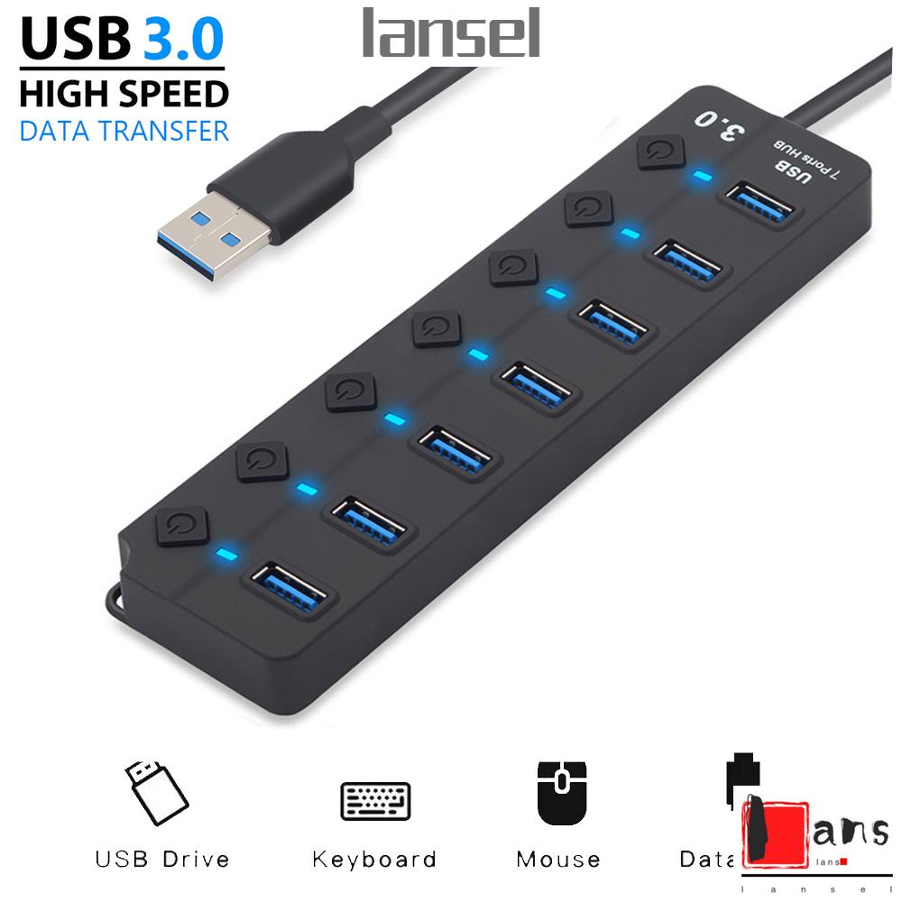 Bộ Chia 4 / 7 Cổng Usb 3.0 Tốc Độ Cao