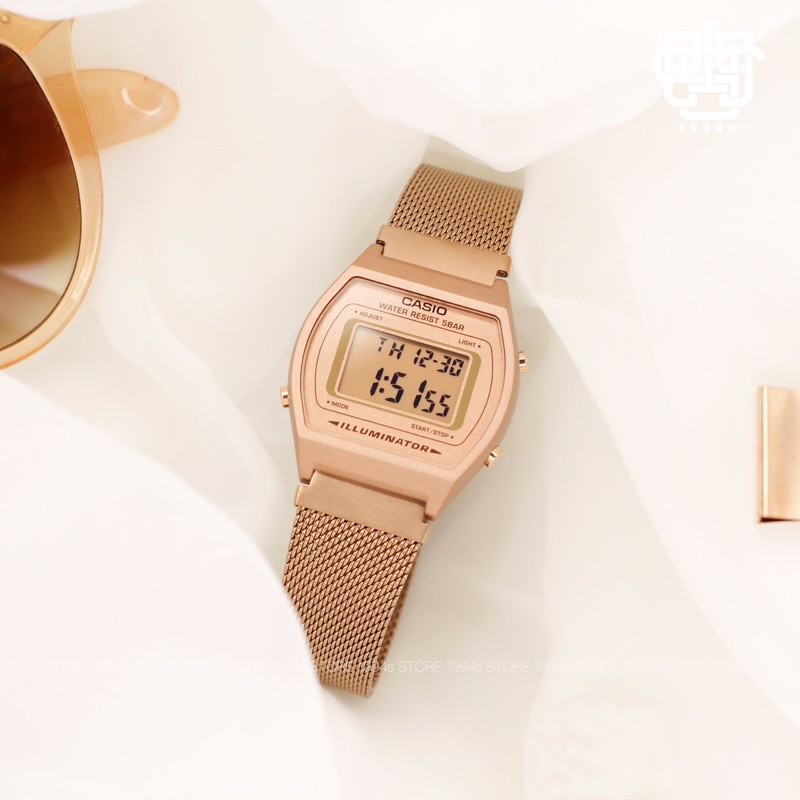 Đồng hồ nữ dây thép CASIO B640WMR-5A CHÍNH HÃNG 35mm